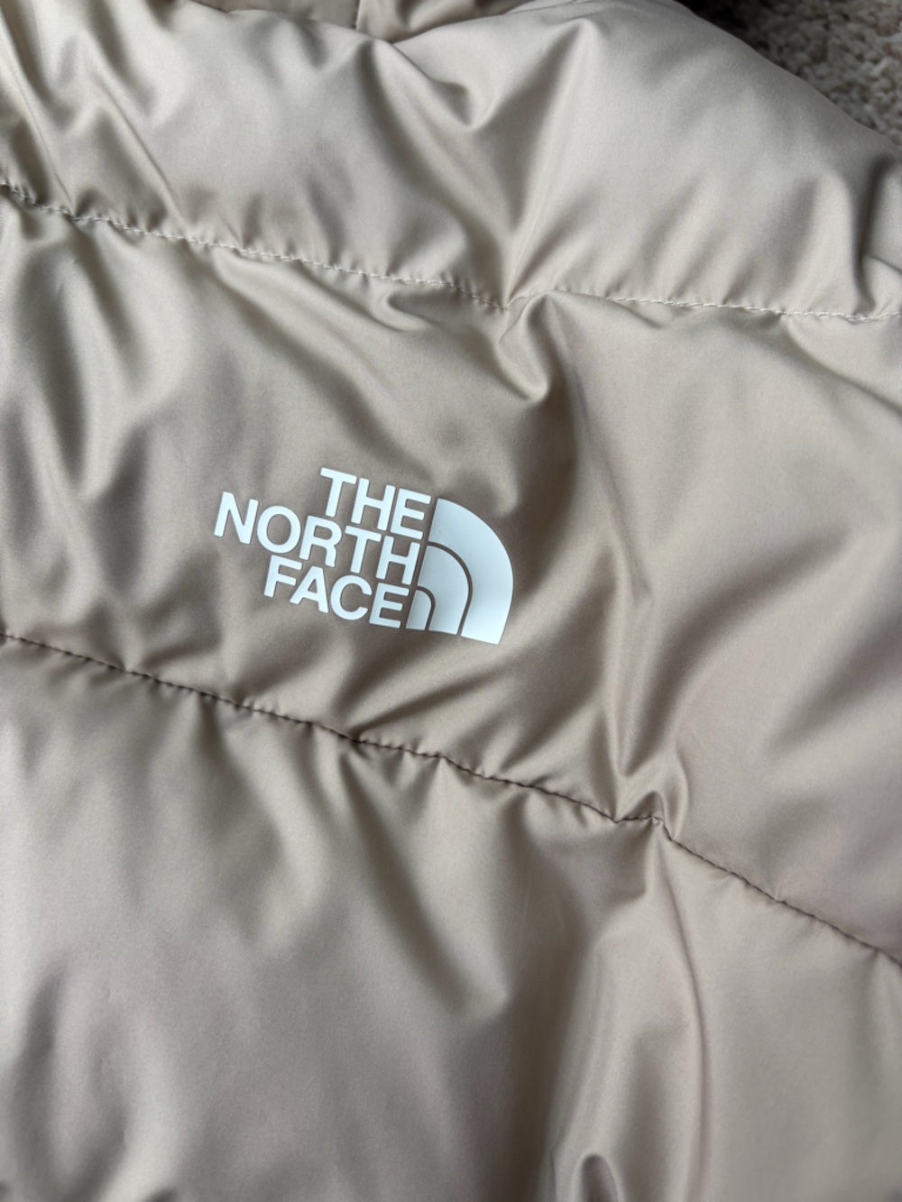The North Face Women’s Frost Fall Hooded Jacket | Mushroom Grey | Medium - Picture 9 of 11
